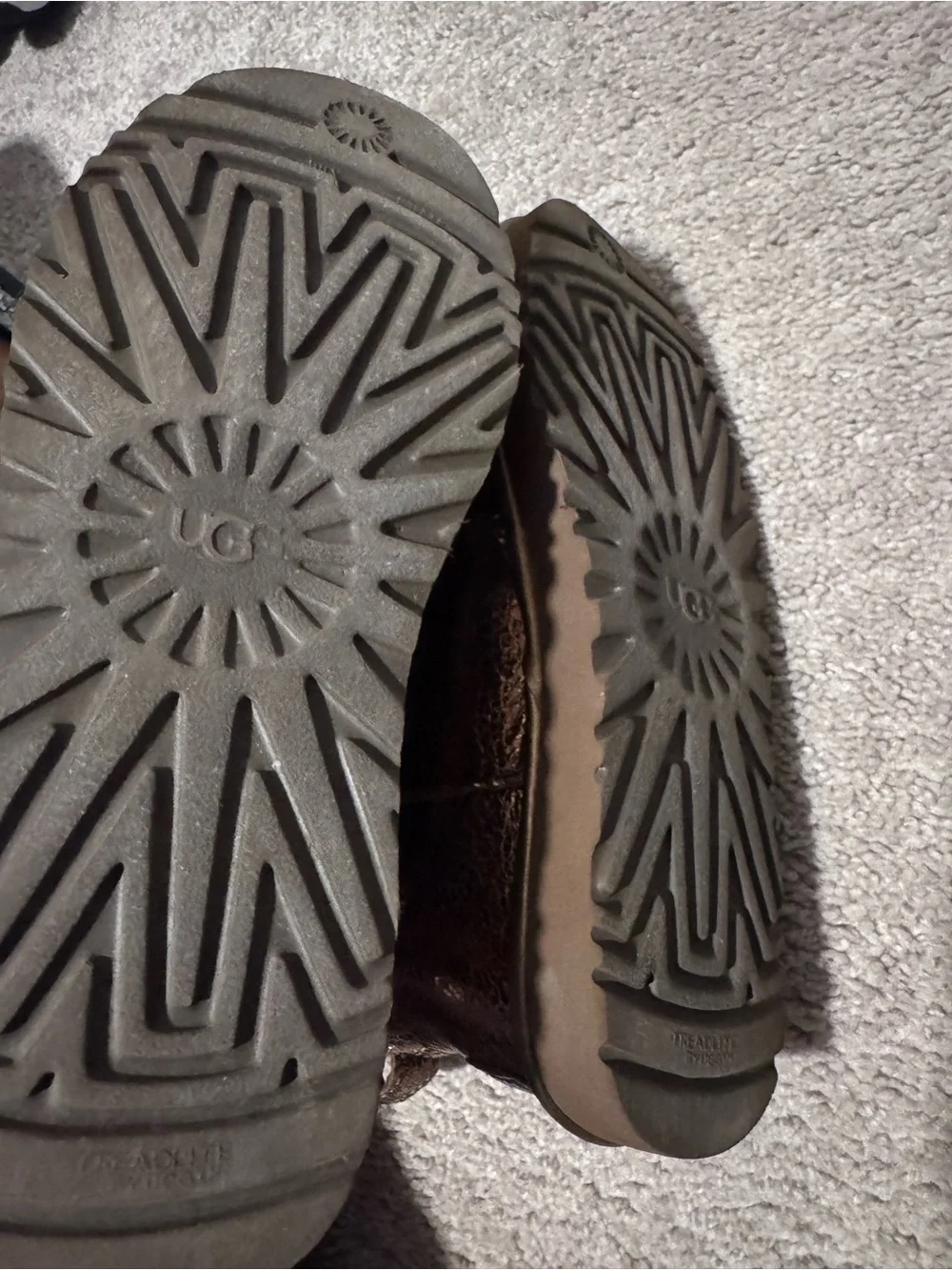 UGG Kids Metallic Bronze Short Boots